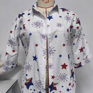37225 Women's Three-quarter Sleeve Shirt